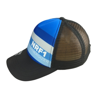 শ্বাস প্রশ্বাস 5 প্যানেল Sublimation মুদ্রিত ট্রাকার টুপি বেসবল ট্রাকার টুপি
